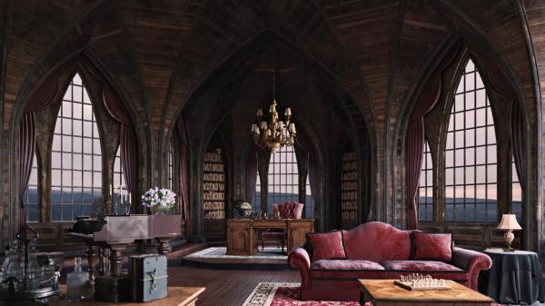 Chất huyền bí của phong cách nội thất Gothic